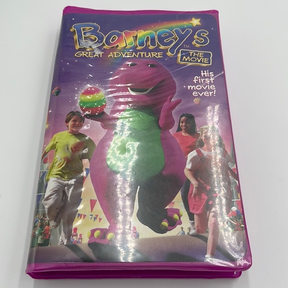 Barney’s Great Adventure The Movie VHS Tape 1998 - Picture 1 of 4